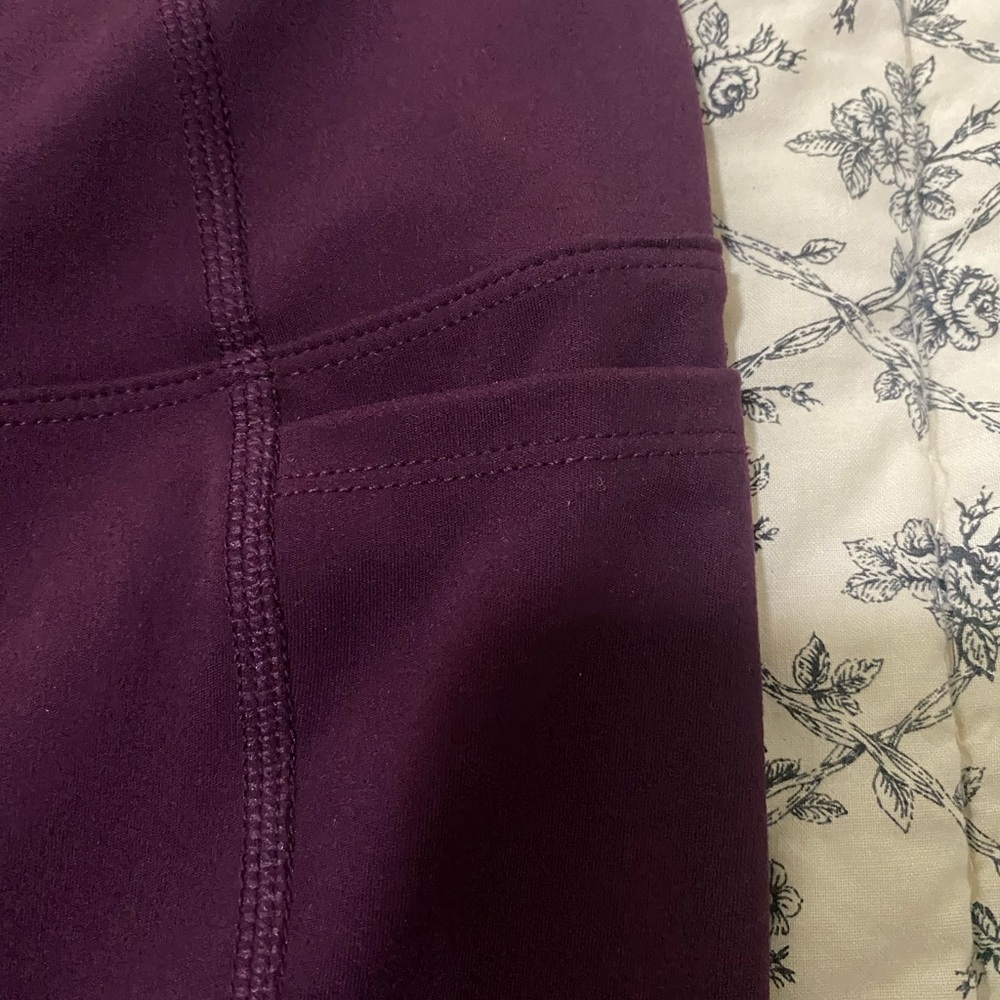 Athletic Works Women's Dark Purple Bike Shorts NWOT - Picture 3 of 4